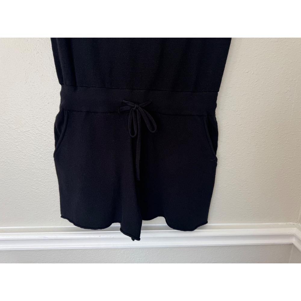 Strut &‎ Bolt Women's Black Sleeveless Knit Romper Size S NEW - Picture 4 of 7